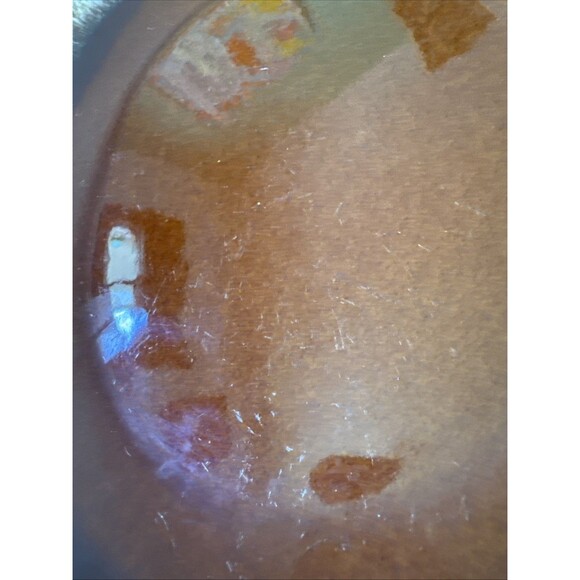 VTG Hull Pottery Oval 12" X 9.25” Platter Brown Drip Glaze Oven Proof - Picture 8 of 8